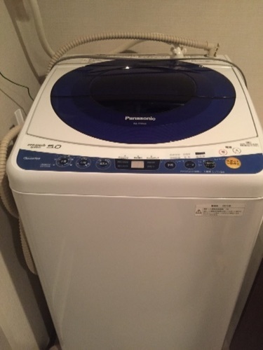 パナソニック5kg洗濯機
