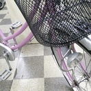 [1207]中古自転車　ブリヂストン　ママチャリ　26インチ　シングル　パープル