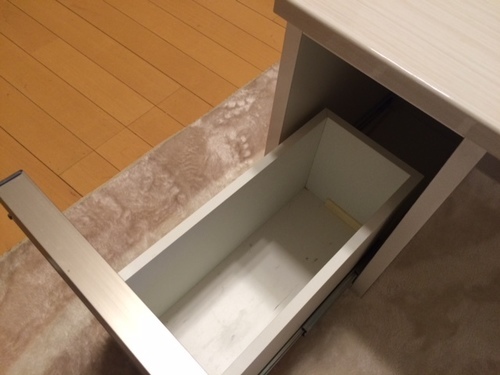 さらにさらに値下げしました。センターテーブル 美品 使用期間1年未満  