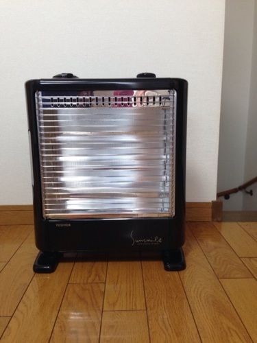 東芝 電気温風ストーブ900W