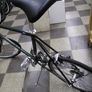 [1216]中古自転車　BILLION ビリオン　SG-2　ミニベロ　小径車　20×1 1/8インチ　2×8段変速　クイックレリーズ　クロモリ　実測約10kg　タイヤ・チェーン新品　グリーン