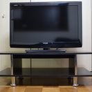テレビボード（幅100センチ、ロータイプ、黒）