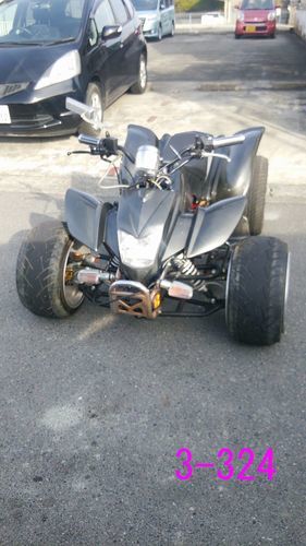 ☆JUN☆外車四輪バギー黒エンジン107cc 3-324名古屋市中川区より!!