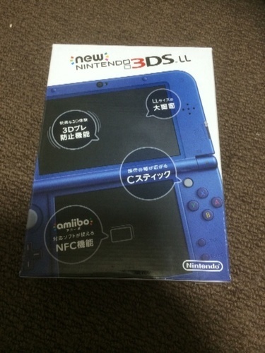 newニンテンドー3DSLL中古美品！