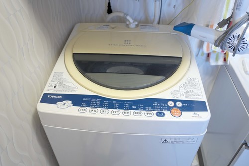 2012年製　ステンレス\u0026風乾燥　東芝　6kg 洗濯機