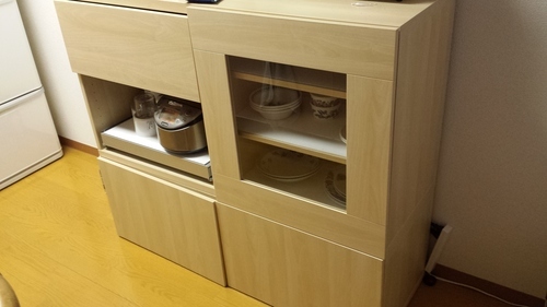 【再値下げ！】IKEA　キッチン収納家具　使用1年未満