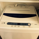 【取引中】洗濯機 5kg 2014年製 保証有 風乾燥付 美品 