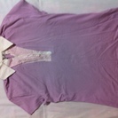 3月21日まで、中古半袖Tシャツ 紫無料あげます。