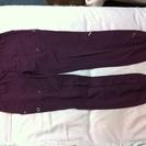 3月21日まで、中古ズボン 紫無料あげます。