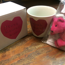 ミスドotona kawaii マグカップとクマの画像
