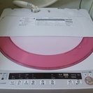 【終了】シャープ全自動洗濯機 6Kg ES-GE60P-P （2...