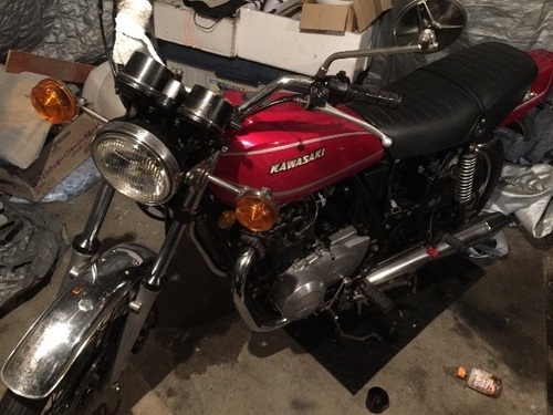 本日値下げ超希少車Z400B レストア中