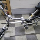 [1267]中古自転車　良品計画（無印良品）　ミニベロ　小径車　20インチ　内装3段変速　オートライト　ローラーブレーキ　ベージュ×マットブラック