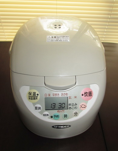 [完売御礼]　タイガー マイコン炊飯ジャー  1.0L （5.5合炊き）