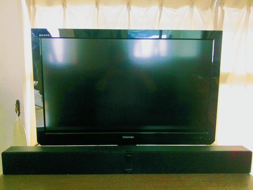 TOSHIBA REGZA 32A2　＋　TDKテレビ用サウンドバー