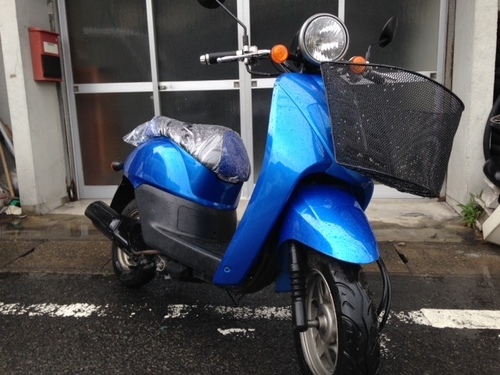 鹿児島市　ホンダ　トゥデイ　インジェクション　AF67 青（ブルー）自賠責保険27年11月まで