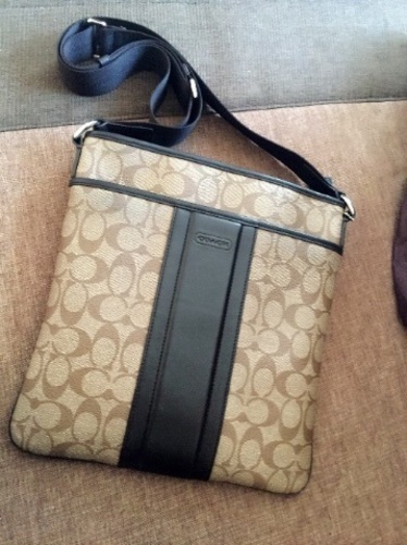 メンズ coachショルダーバック