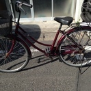 鹿児島市　中古自転車　ママチャリ！パパチャリ！　ワインレッド！