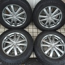 超美品アルミホイール☆１９５/６５Ｒ１５ＲＥＶＯ ＧＺ☆９分山☆...