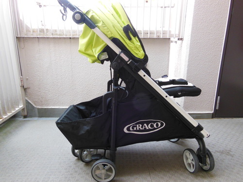 変更★GRACOベビーカー　シティーカーゴ　買い物カゴOK　保証あり