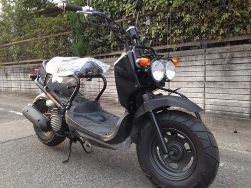 鹿児島市　HONDA　ズーマー　AF58　中古バイク　タイヤ前後新品