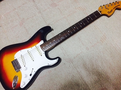 【売ります】（国産）Squier by Fender／CST