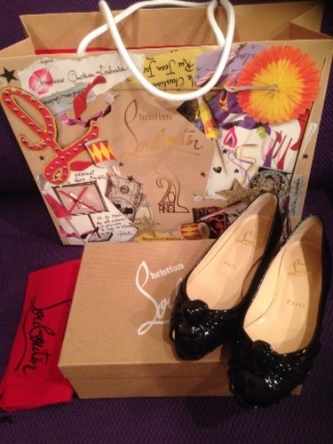 Christian Louboutin フラット 黒