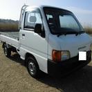 H12　サンバートラック　5Ｆ　4ＷＤ　エアコン　車検28/8