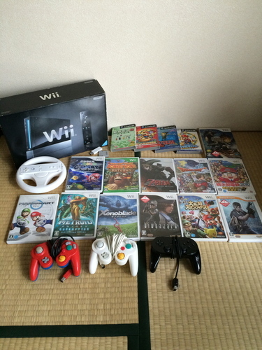 【wii】すぐ遊べるセット（wii本体一式+ソフト、コントローラー）