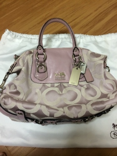 コーチ ラベンダー色 ショルダーバッグ COACH