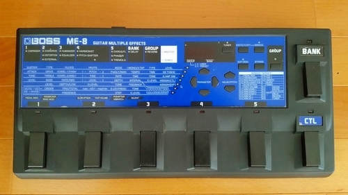 【初心者用】 BOSS マルチエフェクター ME-8 + Ibanez アイバニーズ RX Series Made in Japan