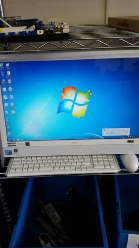 中古整備済み　NECデスクトップPC　フルセット