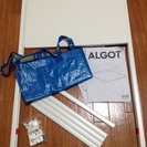 イケア収納家具「ALGOT」100cm + 天板