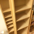 【無料】書棚 大小2つ IKEA