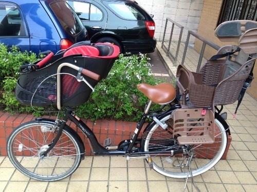 ママフレ子供乗せ自転車♡後ろの子供乗せるやつは付きません‼︎自転車のみになります‼︎