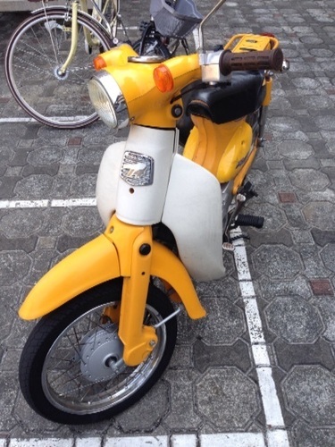 リトルカブ 50cc 走行可 イエロー