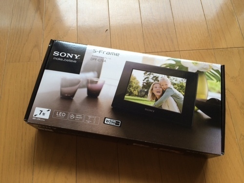 【未使用】【箱付】【説明書付】SONYデジタルフォトフレーム