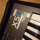 KORGキーボード！X5D。説明書・シールド付属。コルグ