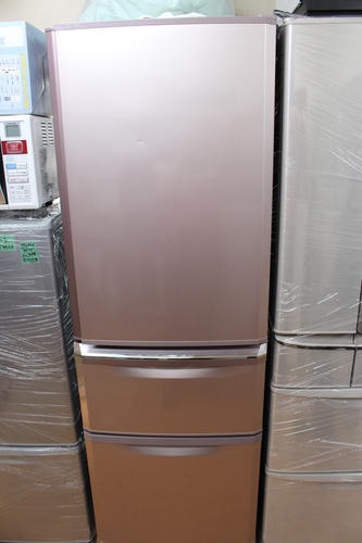 三菱 冷蔵庫 MR-C37T-P 2012年製 370L 製氷機付き