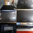 値下げしました！ASUS ノートPC X55U-SX007H　Windows8 / メモリ2GB / HDD 320GB Office入り