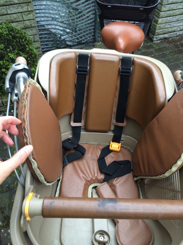 中古子ども乗せ自転車 maruishi FRACKERS