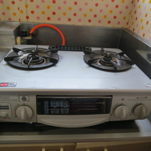 【取引先決定】★美品★2008年製 リンナイガステーブル RTS-336WNTSS-L プロパンガス用
