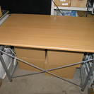 100X60cm 面木製のテーブル