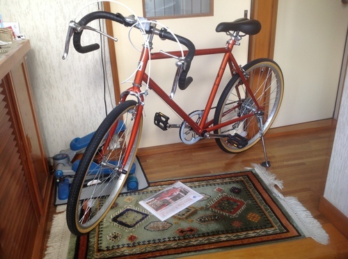 【値下げ】新品　組み立て、調整済み（近所の自転車店にて）　Grandir CR-246G （ロードタイプ）