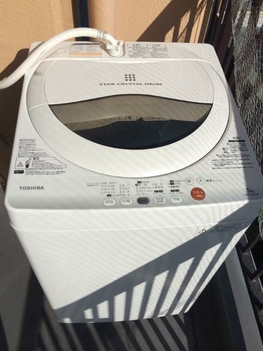 【値下げ】TOSHIBA 5kg洗濯機　2013年製