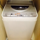 乾燥付き洗濯機5.5kg SHARP ES-TG55K※2010年製