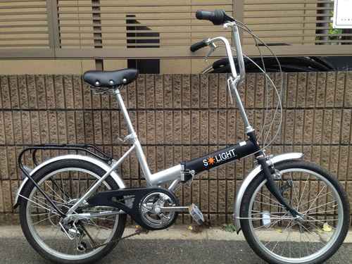 【販売済】【189】折畳自転車　２０インチ　６段変速【6500円】