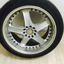 レイズボルクレーシング18インチタイヤ