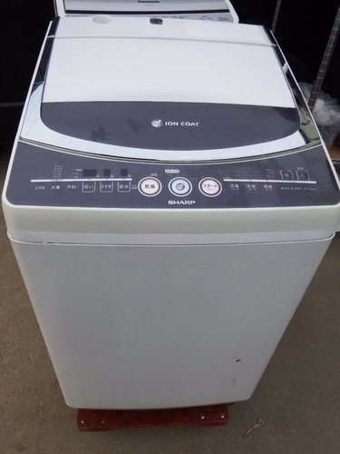 シャープ 8.0kg 洗濯乾燥機穴なし槽 カビぎらい ES-TG81G \t