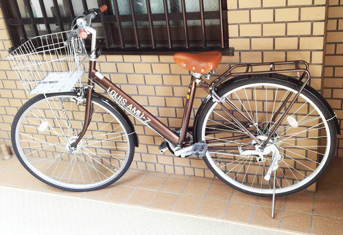 ほぼ新品☆6段階変速27インチ自転車☆手渡し希望